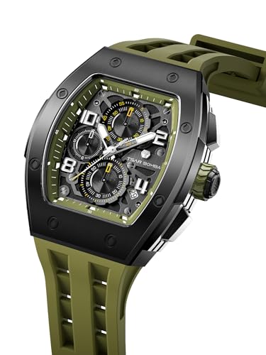 Image of TSAR BOMBA Mens Watch for Men Waterproof Men's Wrist Watches Gift for Men