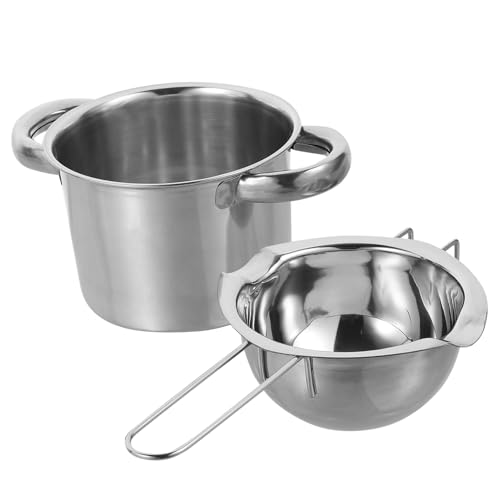 Mikinona Candy Melt Pot Cheese for Butter Heating Professional Double Boiler Pot