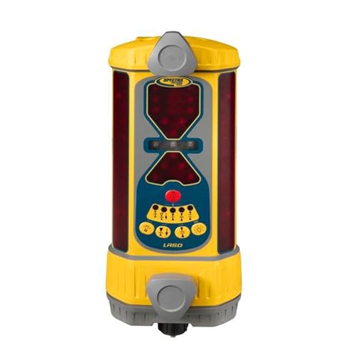 Spectra Precision Laser Machine Display Receiver – 360° Reception, Plumb Indicator, Durable Construction – LR50W