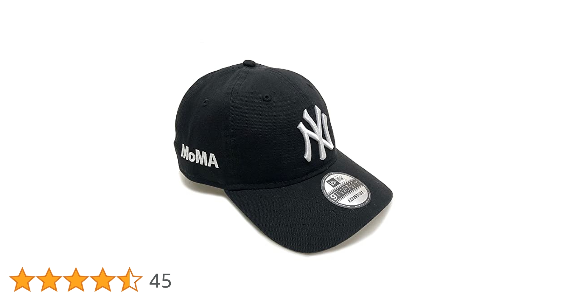 MOMAコラボ ニューヨーク・ヤンキース ブラックキャップ ニューエラ NY ヤンキースキャップ ブラック MoMA Edition(ブラック): MoMA