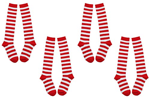 Everything Legwear Rugby Socks Women - Striped Knee High Sport Novelty Fits Shoe Size: 4-10 Ladies2