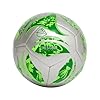 adidas MLS Club Soccer Ball, Silver Metallic/Green, 5