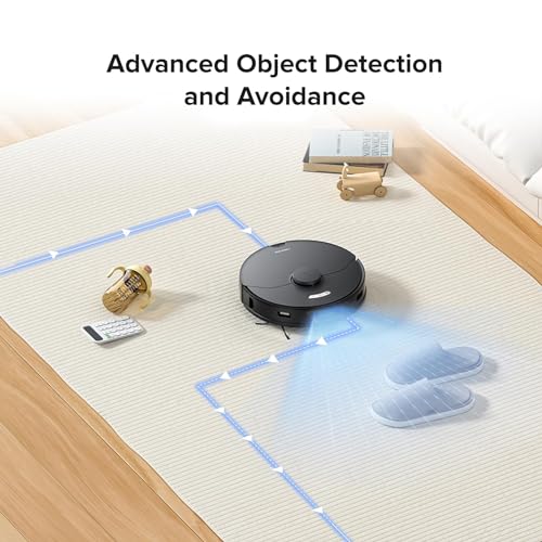 Image of roborock S7 Max Ultra Robot Vacuum and Mop Combo, Auto Mop Drying, Auto Mop Washing, Self-Emptying, Self-Refilling, 5500Pa Suction, Reactive Tech Obstacle Avoidance, Black (Renewed)