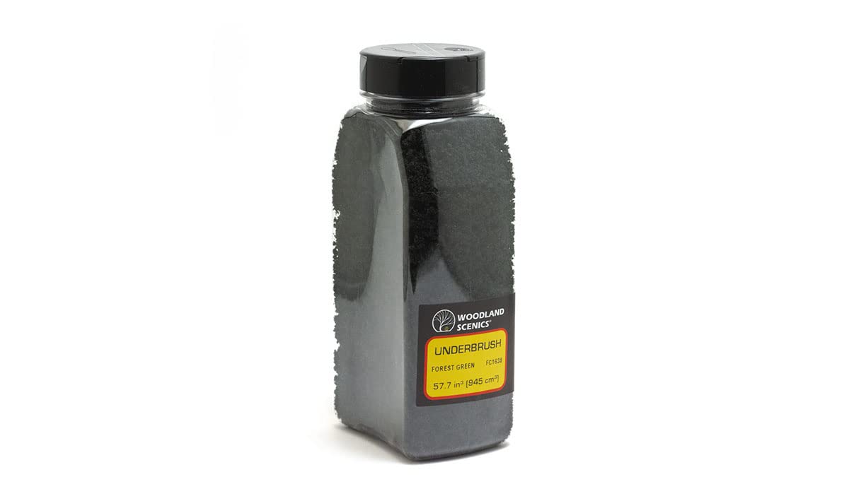 Material de follaje Woodland Scenics FC1638 verde oscuro para arbustos de maquetas