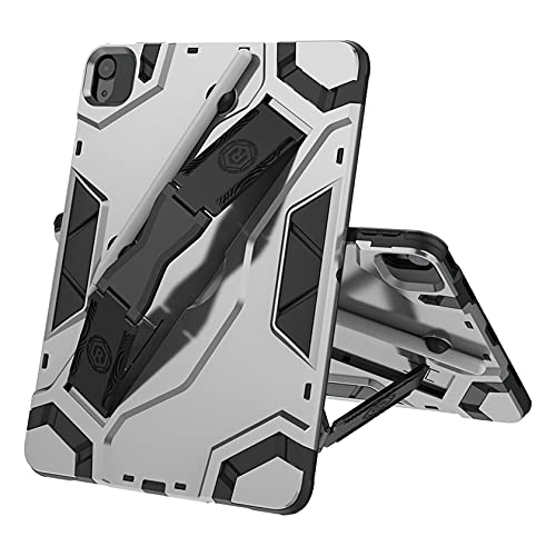 Trysunny iPad Air4 ケース 2020 iPad 10.9インチ iPad Air 4 ケース 子供用 シリコン ショルダー ストラップ 肩掛け スタンド ハンドストラップ付き 三層構造 スタンド機能 Apple pencil2 収納 耐衝撃 アイパッド エア4 10.9インチ ケース 全面保護 カバー