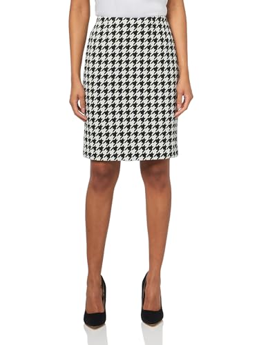 Women's Four Button Boxy Blazer & Skirt, 2pc Set4