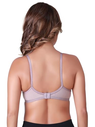 Image of SKDREAMS Naina Net Seamed Non Padded Full Coverage Non-Wired Women Full Coverage Bra
