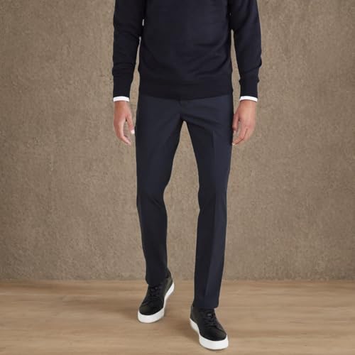 DOCKERS Men's Signature Go Slim Fit Khaki Smart 360 Tech Pants4