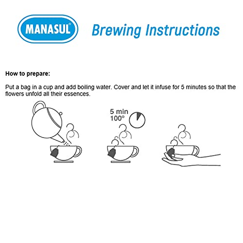 MANASUL TEA 2.64 OZ 50 BAGS