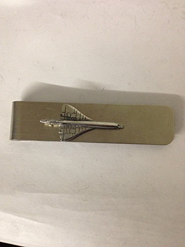 Pince à billets Concorde en étain et acier inoxydable de haute qualité