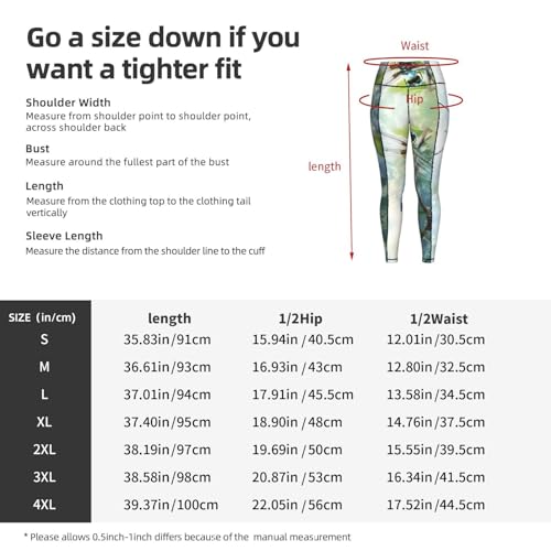 Leggings para control de abdomen con bolsillos laterales y estampado de libélula 5