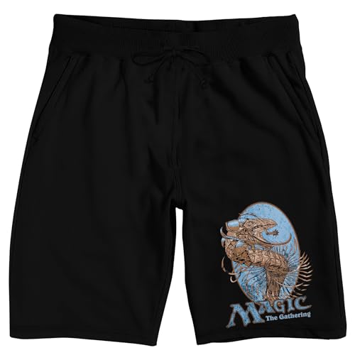 Magic The Gathering Men's Black Sleep Pajama Shorts