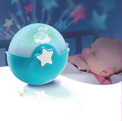 Amazon Nwbベビーベッドsoothing夜ライトプロジェクタ音楽 テーブルトップナイトランプ 赤ちゃん 幼児のおもちゃ おもちゃ