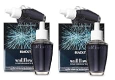 Bath and Body Works 4 Pack Black Tie Wallflowers Fragrance Refill 0.8 Oz.