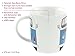 BRISA VW Collection - Volkswagen Large Ceramic Coffee-Tea-Cappuccino Mug Cup in T2 Bus Campervan Design (370 ml/12.5 fl oz) (Blue)