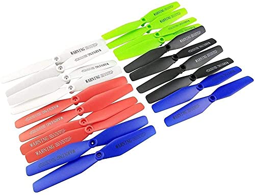 ZYGY 20 Piezas CW/CCW Propeller hélices para Syma X5HW X5HC RC Drone