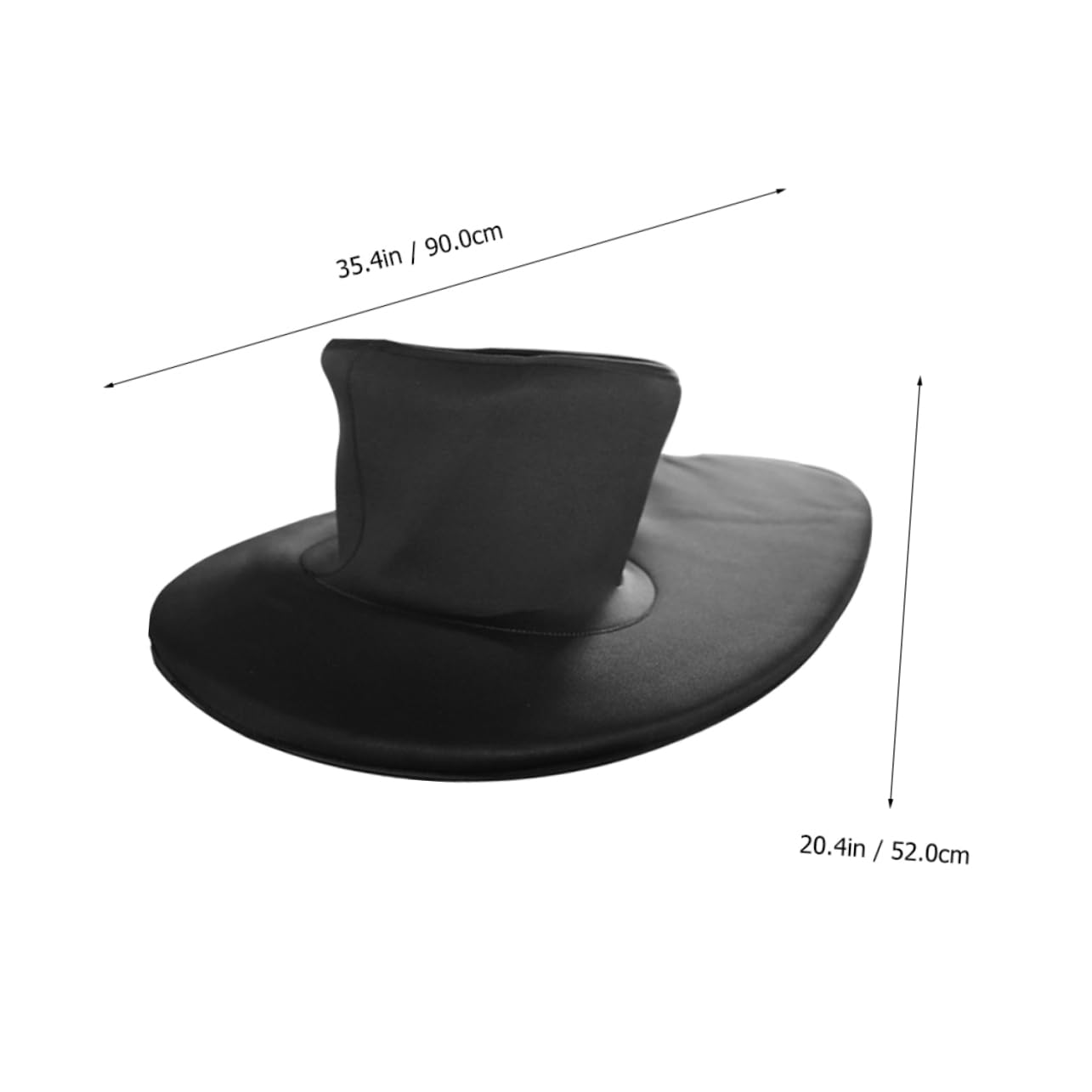 GOOHOCHY Waterproof Kayak Spray Deck Skirt Canoeing Accessory Neoprene Spray Skirt for Kayaking (85-105cm)