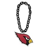 Aminco NFL Arizona Cardinals Team Fan Chain, Black