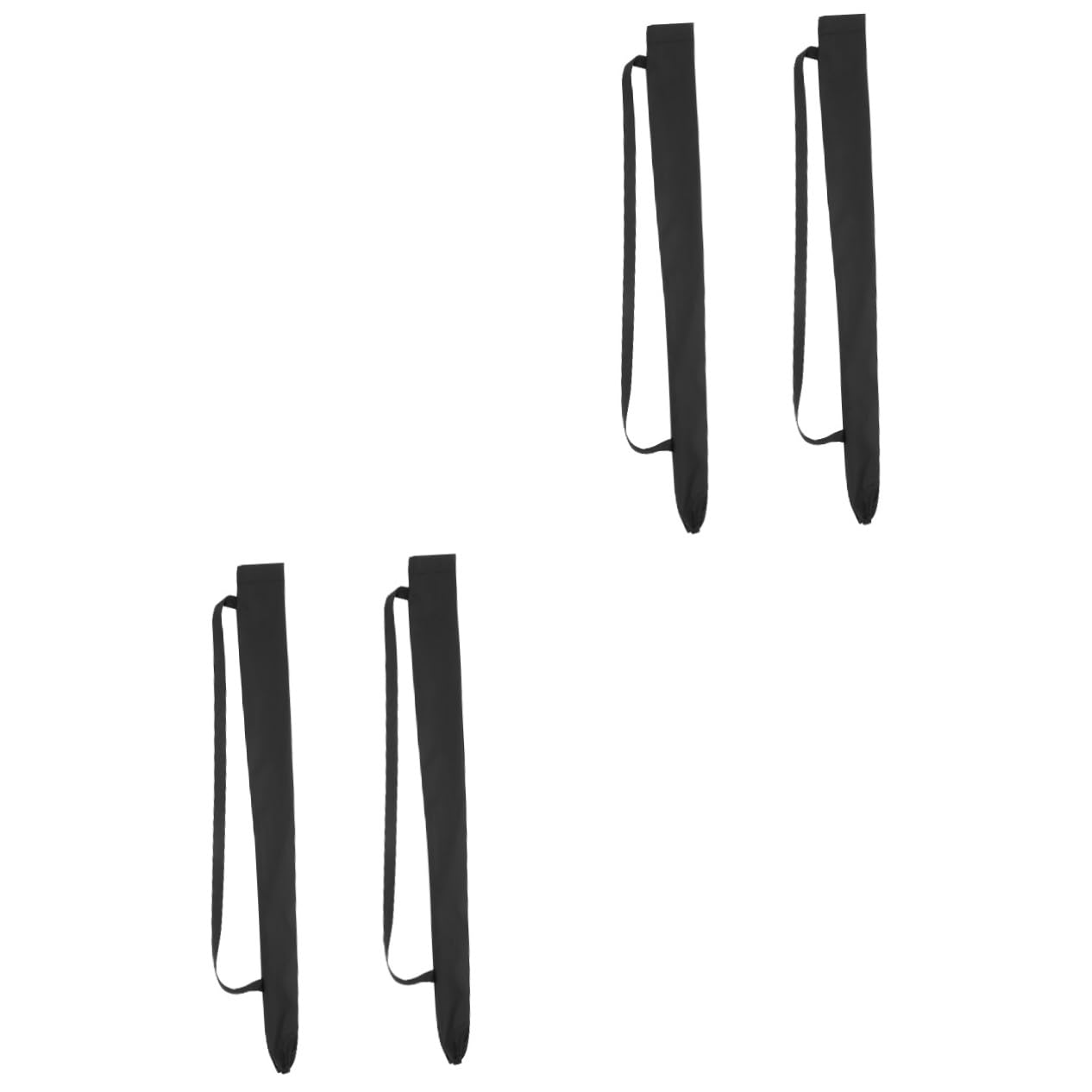 Zerodeko 4 Pcs Umbrella Cover Umbrella Protector Cover Umbrella Bag Waterproof Umbrella Shoulder Bags Folding Storage Bag Umbrella Case Impact Cloth Miss Folding Umbrella Outdoor