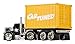 CarTuned™ Rig$ Container Case- Sneaky Pete, Yellow and Black DieCast Truck, Style 4