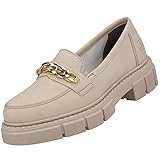 weiche Decksohle Rieker Damen M3861 Loafer, beige, 38 EU