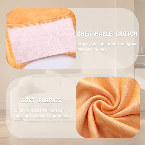 Womens Boxer Briefs Boy Shorts Underwear for Women Full Coverage Soft Stretch Panties 4 Pack4