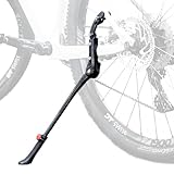 ROCKBROS(ロックブロス)キックスタンド 自転車 スタンド サイドスタンド ロードバイク クロスバイク 24-29インチ対応 長さ調整 取付け簡単 二点固定 アルミニウム 強度 スプリング式 滑り止め 六角レンチ付き ドリル不要