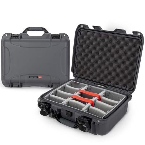 NANUK 920 valise étanche graphite à compartiments pour vos reportages photo outdoor