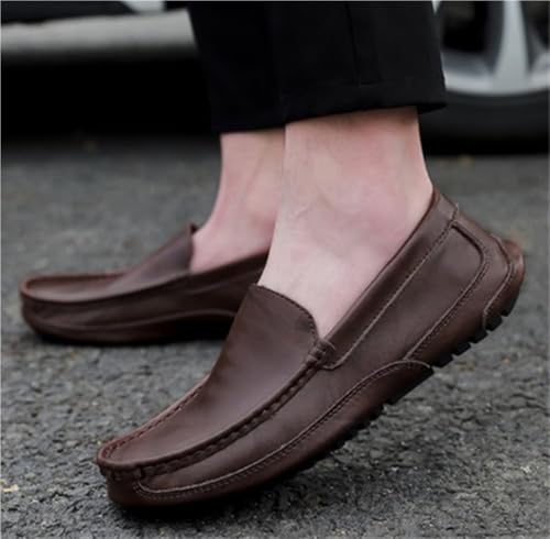 Loafers for Men Driving Moccasins Shoes PU Leather Comfortable Anti-Slip Lightweight Casual Walking Slip-on4
