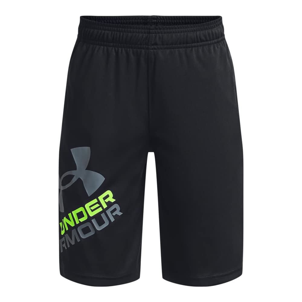 RUSSELL ATHLETIC 刺繍企業ロゴ Vガゼット M 黒 ノームコア Amazon.com: Under Armour Boys Prototype 2.0 Logo Shorts