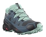 damen speedcross vario 2 gtx traillaufschuhe Die Laufsohle des Speedcross 5 verfügt über längere Stollen, die mehr Platz haben und eine aktualisierte Geometrie, so dass die Griffigkeit des Schwunges und des Bremsens unabhängig vom Zustand der Oberfläche besser sind