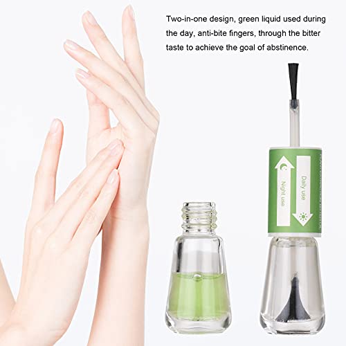 Montloxs 2-in-1 10 ml plantenextractie-olie voor bittere nagelreparatiekwasten pen effectieve behandeling nagelschimmel… - Afbeelding 5