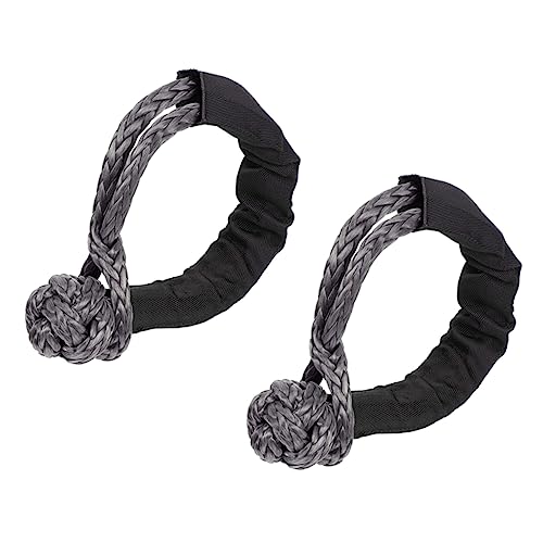 Manille textile de levage WOONEKY en nylon haute résistance portable 2pcs