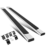 5 Inches Side Step Nerf Bar Running Boards Compatible with Dodge Ram 1500 2500 3500 Crew Cab 4-Door...