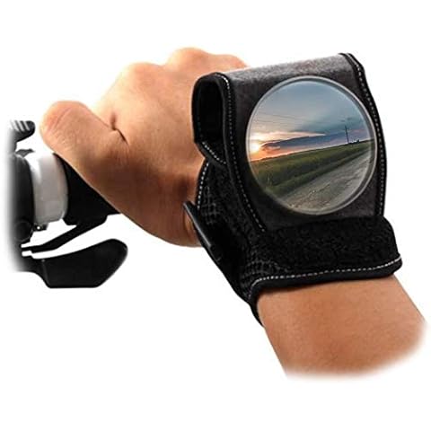 XINJU Bicycle Rear View Mirror, Arm Wear Back Mirror Bicycle Rear View Cycing Backeye with Waist Band，Adjustable Bicycle Mirror Wrist Band Back Eye Mountain Road Riding Cycling Gear Cover