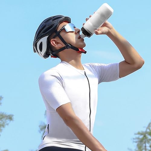 Botella deportiva de agua de 620 ml termo reutilizable e impermeable para bicicleta 4