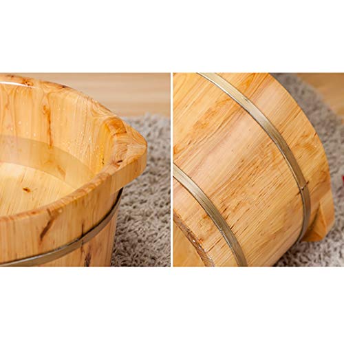 Masajeador para pies tipo bañera de madera BABYCE miniatura 3