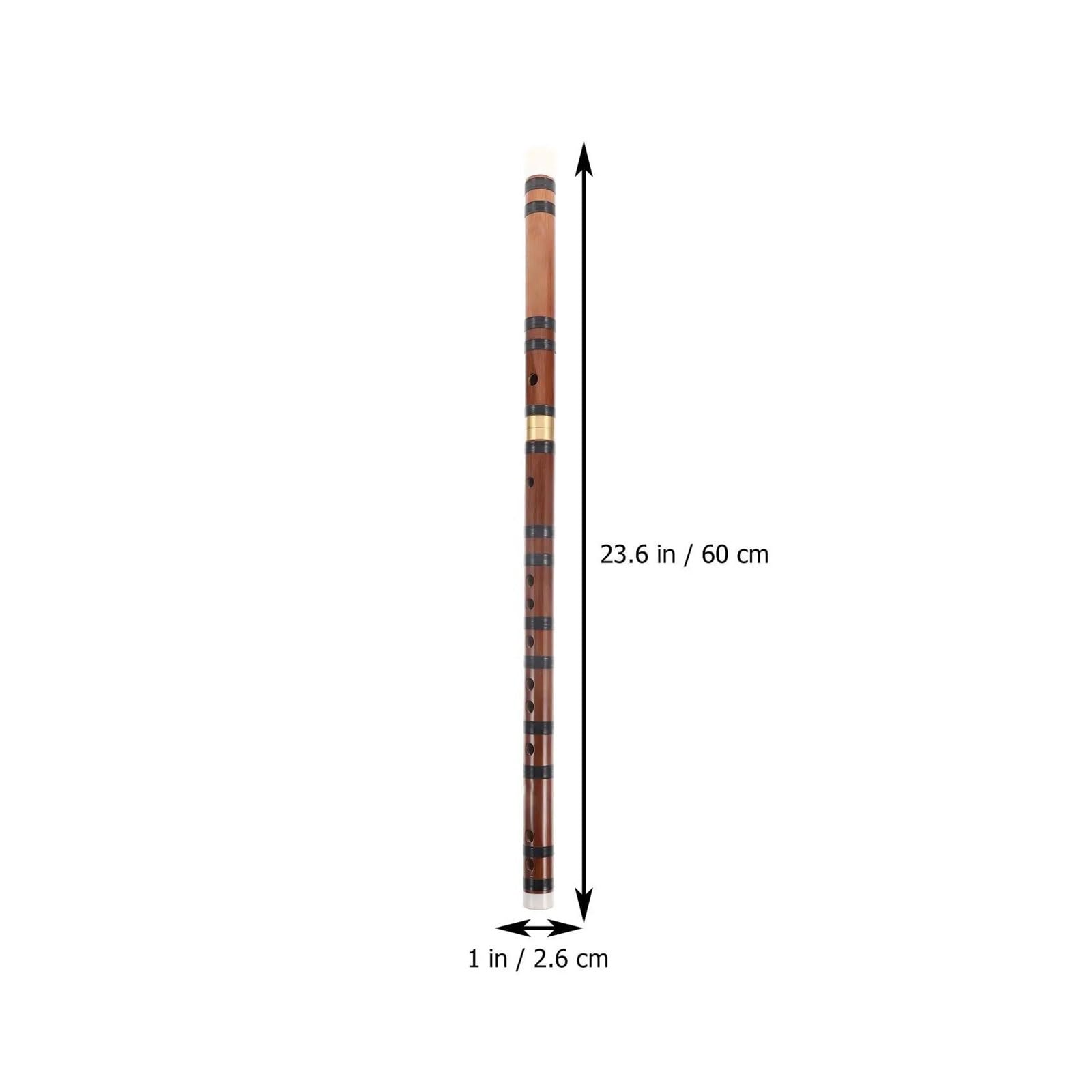 Flauta De Bambú Instrumento Adecuado Para Principiantes Portátil Ligero De Tono Suave Flauta Un Instrumento De Viento De Madera
