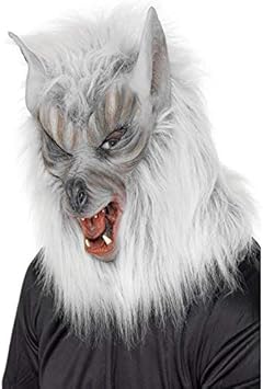 Déguisement - Masque intégral de Loup Garou : Amazon.fr: Vêtements