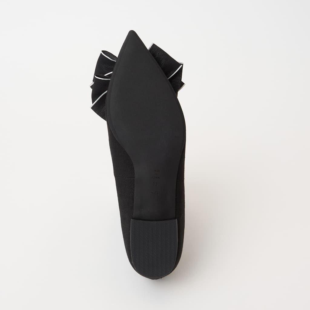 ダイアナ] ローヒール・フラットシューズ 日本製 リボン ポイン