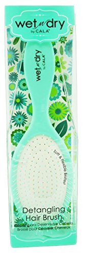 CALA Wet N Dry Detangling Hair Brush (Mint)