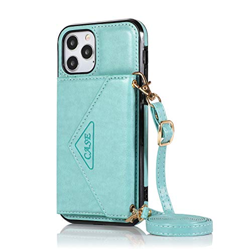 Coque cuir iPhone 13 Pro Max magnétique USUASI premium anti-rayures