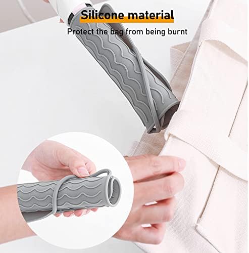 JKDHJK 2 Pcs Silicone Heat Protection Pads,Hair Straightener Pad Curling Iron Pad,Curling Iron Silicone Heat Protection Pad,Home Travel Hair Styling Tools Portable Heat Protection Pad