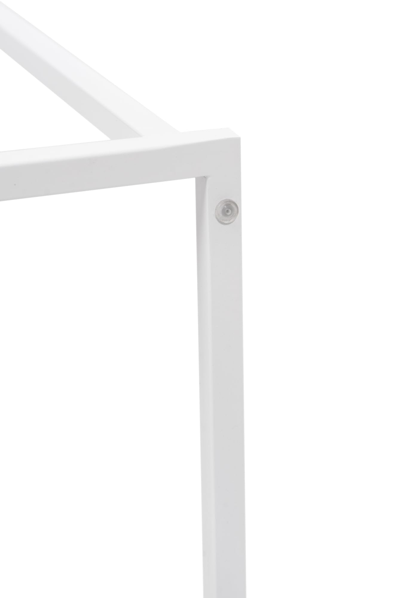 Porta Carta Igienica Autoportante - Supporto Per Carta Igienica Senza Trapano con Opzione Di Stoccaggio - Metallo Verniciato a Polvere - 23x23x69cm - SONO Bianco