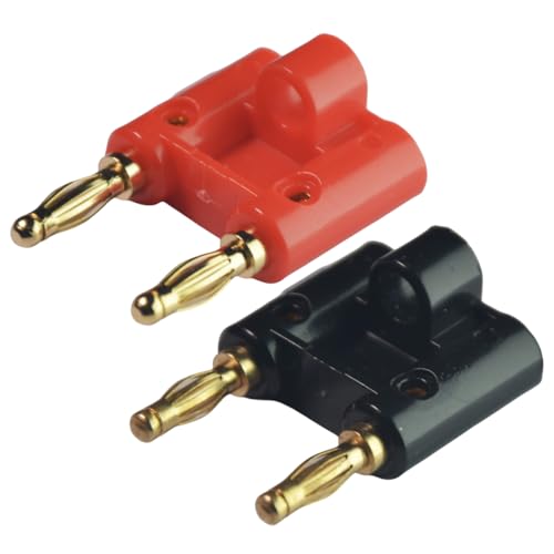 Conectores de cable banana macho para altavoces, pack x10 miniatura 3