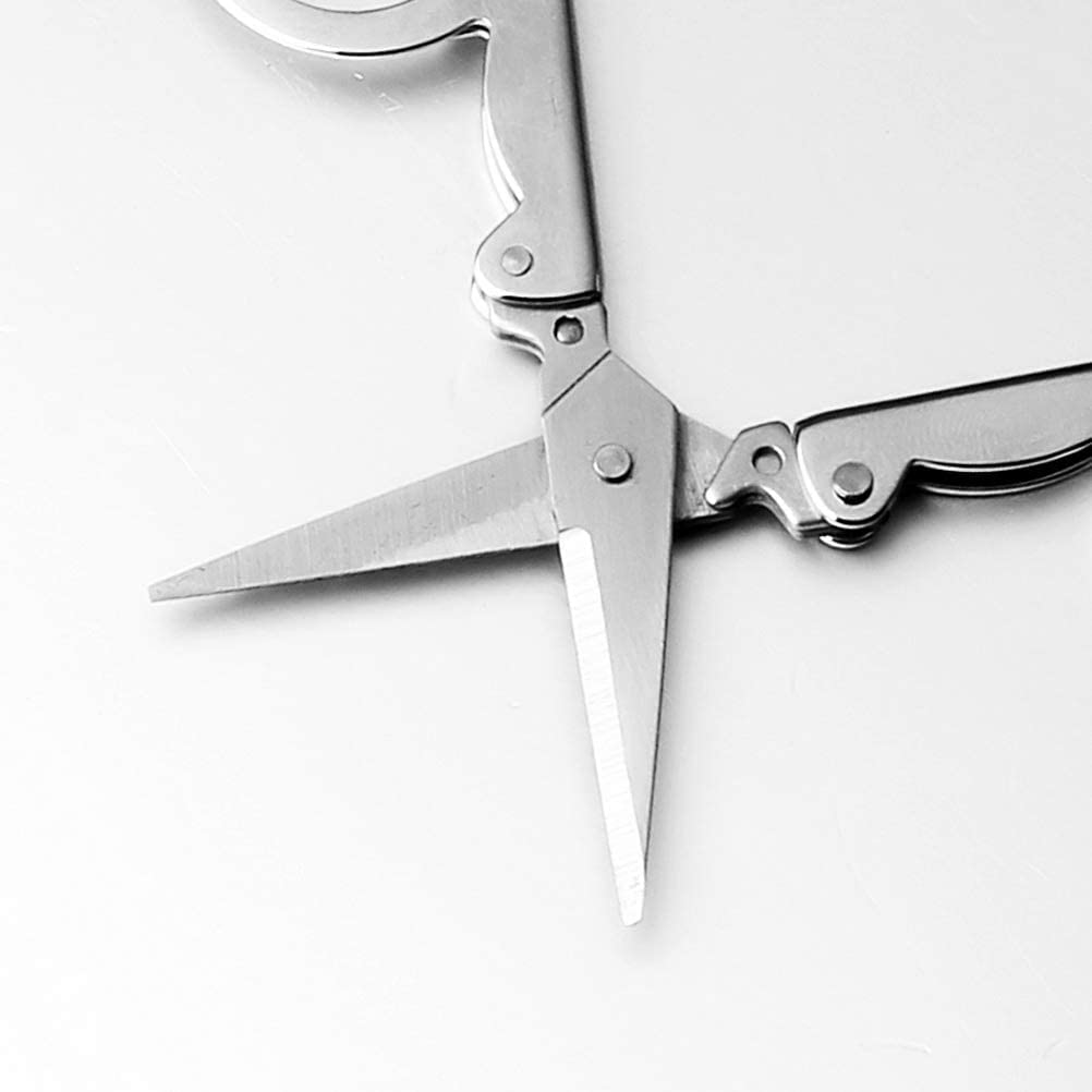 Mini Scissors,Foldable Scissors Stainless - Image 3 thumbnail