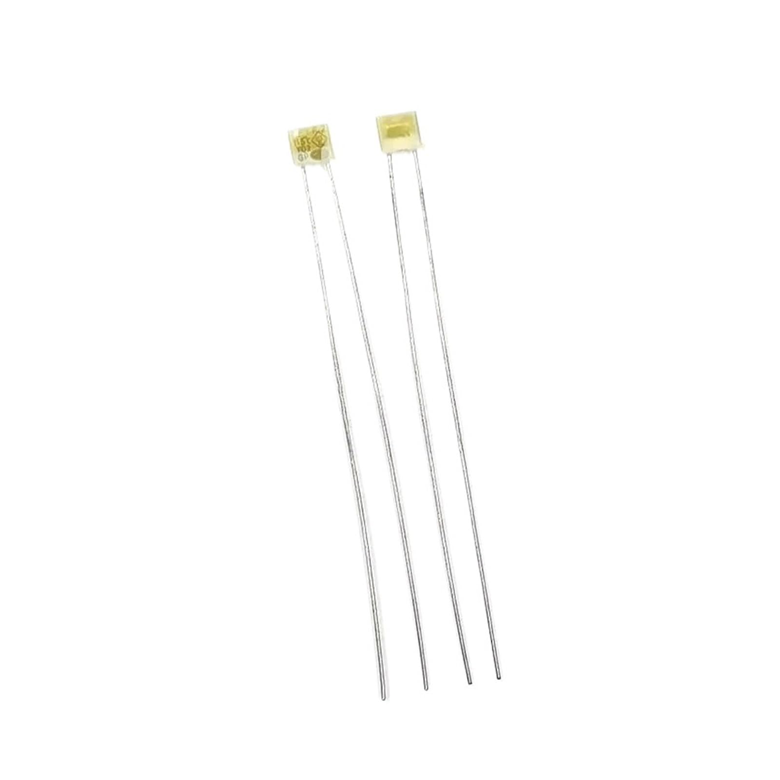 MEIFUUDWPJG 100Pcs F2 Thermal Cutoff 1A 250V 115°C 115 Degree