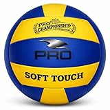 Bola de Vôlei Oficial Tamanho 5 – Quadra e Praia – Material em couro Sintético Premium, Costura Reforçada – Treino e Competição – Lifestyle (Sortidas)