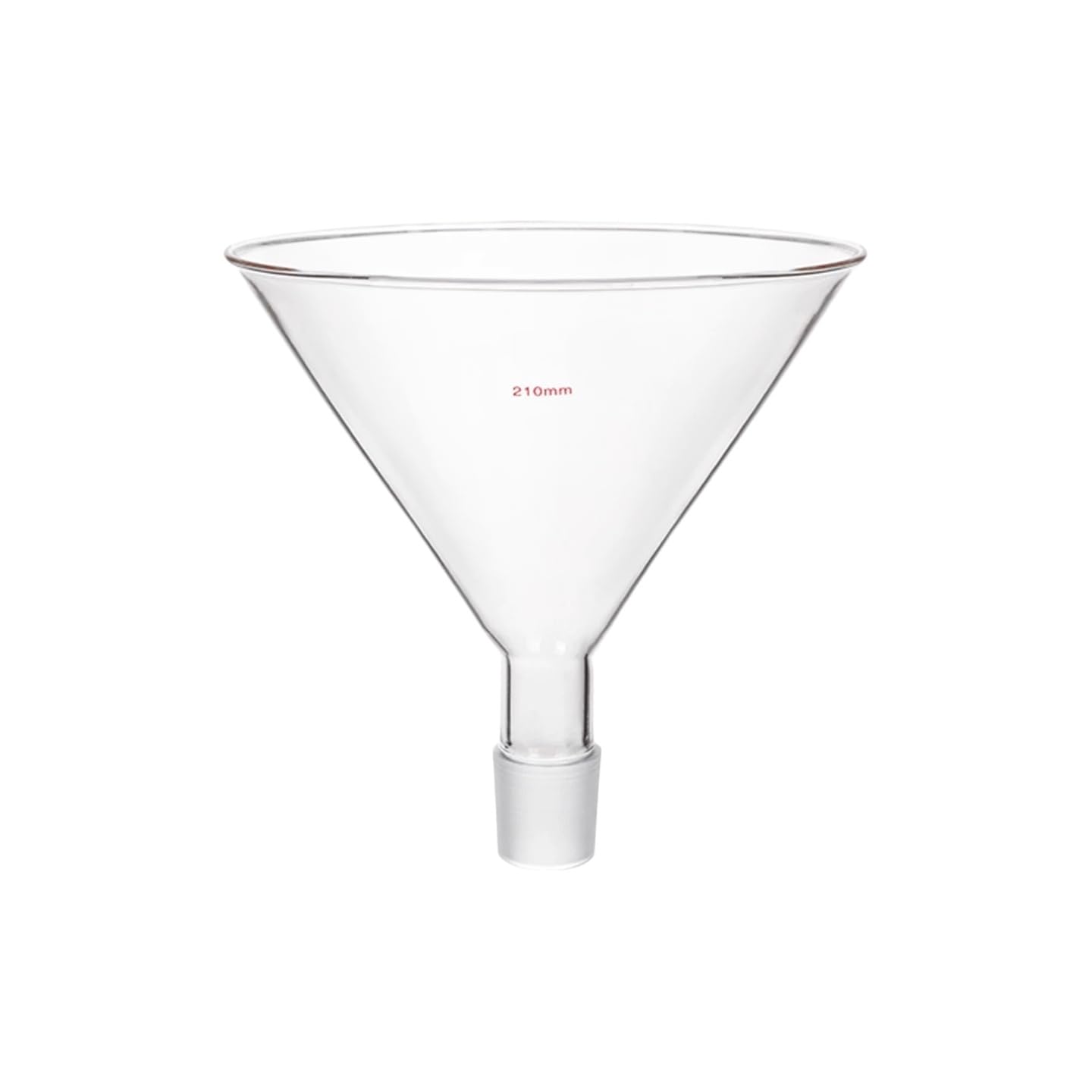 Lejek Filtrujący 60 Stopni Szkło Borokrzemowe Szlif Lab-210mm 29/32#