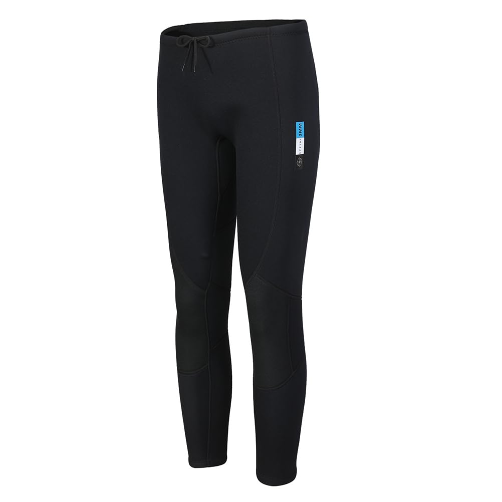 Muta Subacquea Intera Uomo in Neoprene 3mm - Set 2 Pezzi Muta Sub con Mute Giacca Top Manica Lunga e Pantaloni da Sub,Stretch Wetsuit con Cerniera per Nuoto, Surf & Sport Acquatici